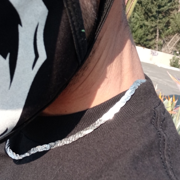 Authentic palladium chain necklace - Picture 2 of 6